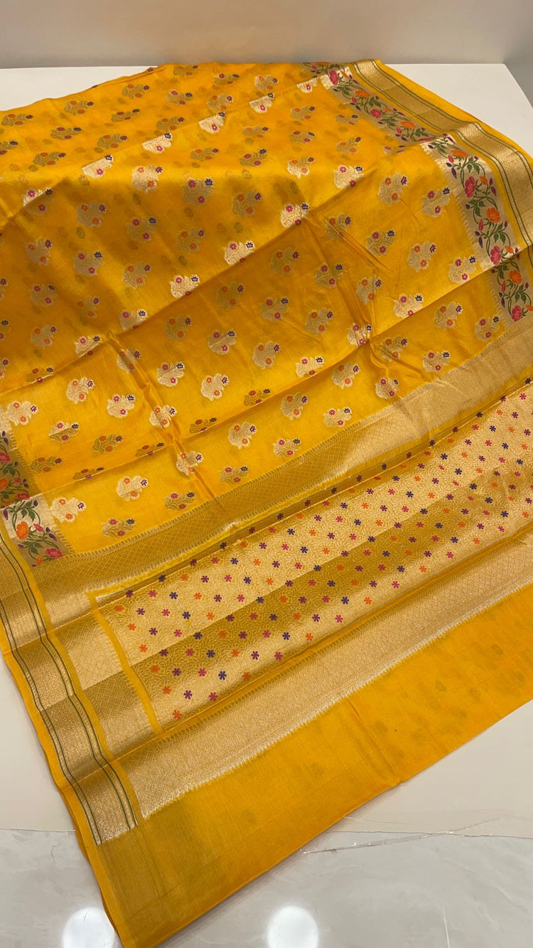 Pure Tussar Silk Saree
