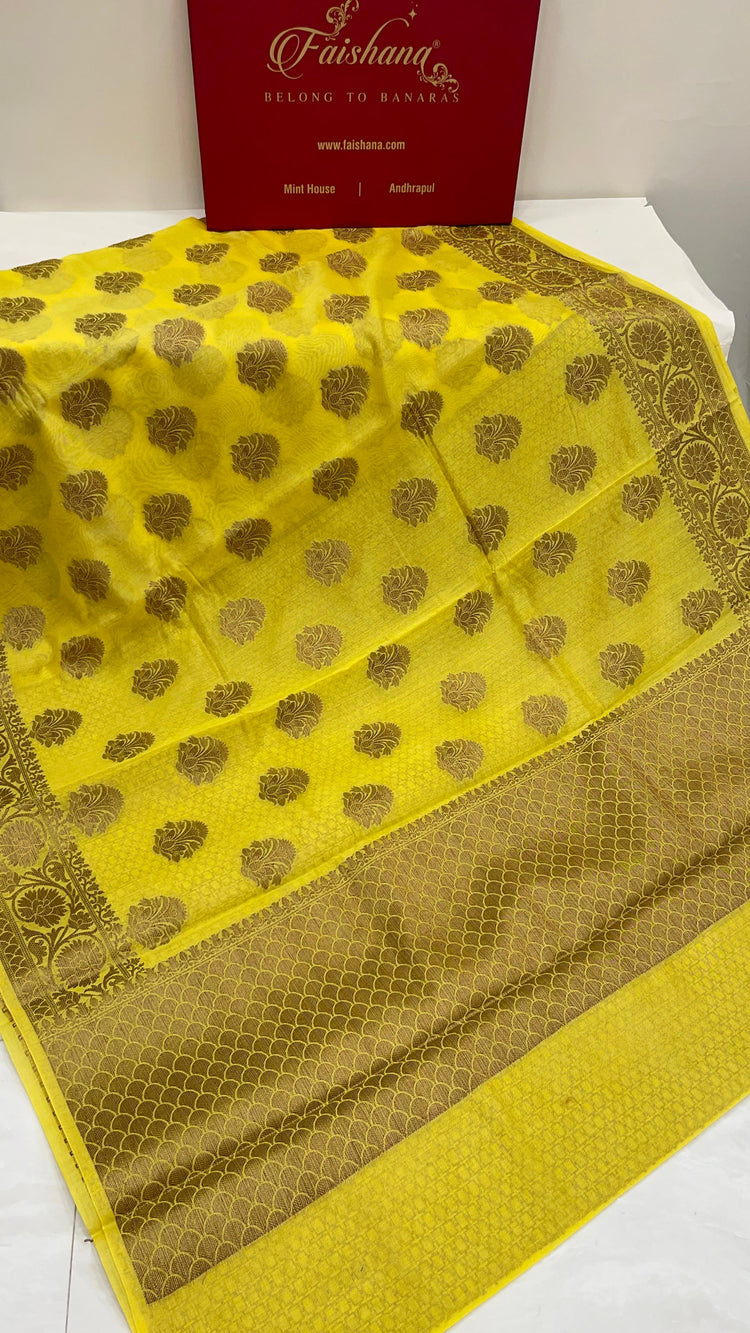 Mercerize Cotton Saree