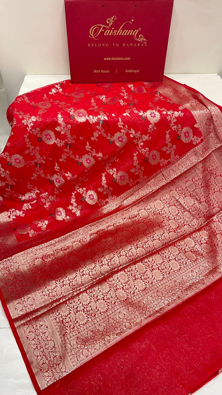 Semi Georgette Saree