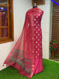 Magenta Mercerised Cotton Lurex Banarasi Suit with Premium Chanderi Silk Dupatta 1100SKL_PML27