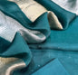 Seagreen Mul Cotton Abla work Banarasi Suit with Organza Silk Sona Rupa Dupatta 12JJ_MLC8