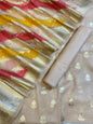 Tussar Pure Cotton Lorex weave Zari Booti Banarasi Suit 1300IM_PCL2