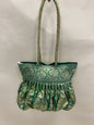 Green Banarasi Hand Bag HBG_48