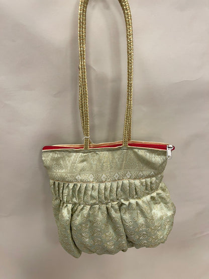 Sea Green Banarasi Hand Bag HBG_47