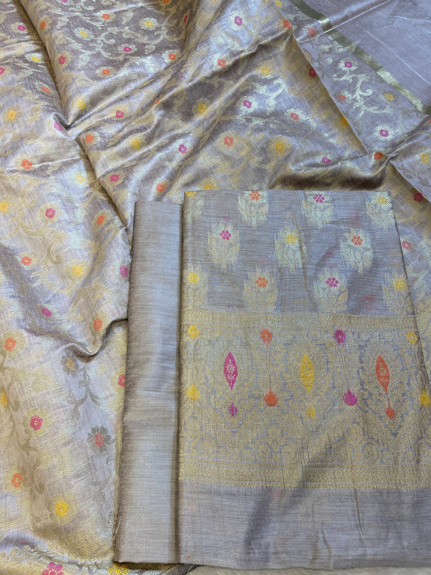 Mauve Cotton Resham Minakari Alfi Zari Booti Banarasi Suit 625AJ_PBC10