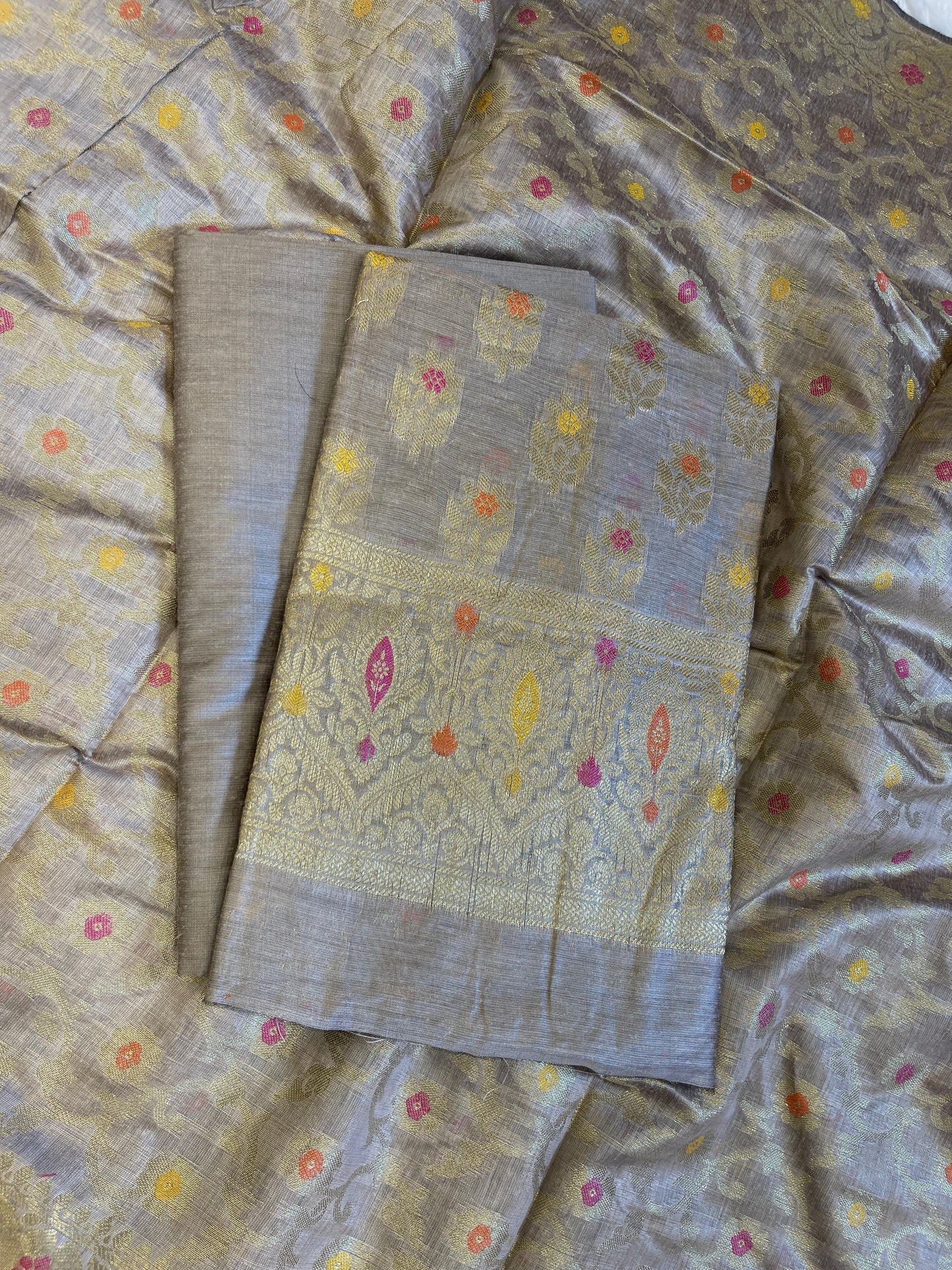 Mauve Cotton Resham Minakari Alfi Zari Booti Banarasi Suit 625AJ_PBC10