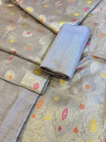 Mauve Cotton Resham Minakari Zari Jaal Banarasi Suit 625AJ_PBC17
