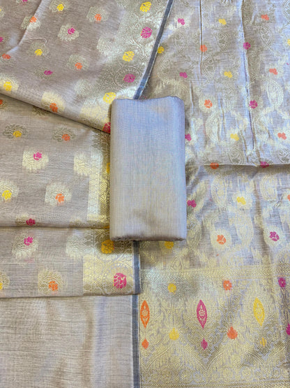 Mauve Cotton Resham Minakari Zari Jaal Banarasi Suit 625AJ_PBC17