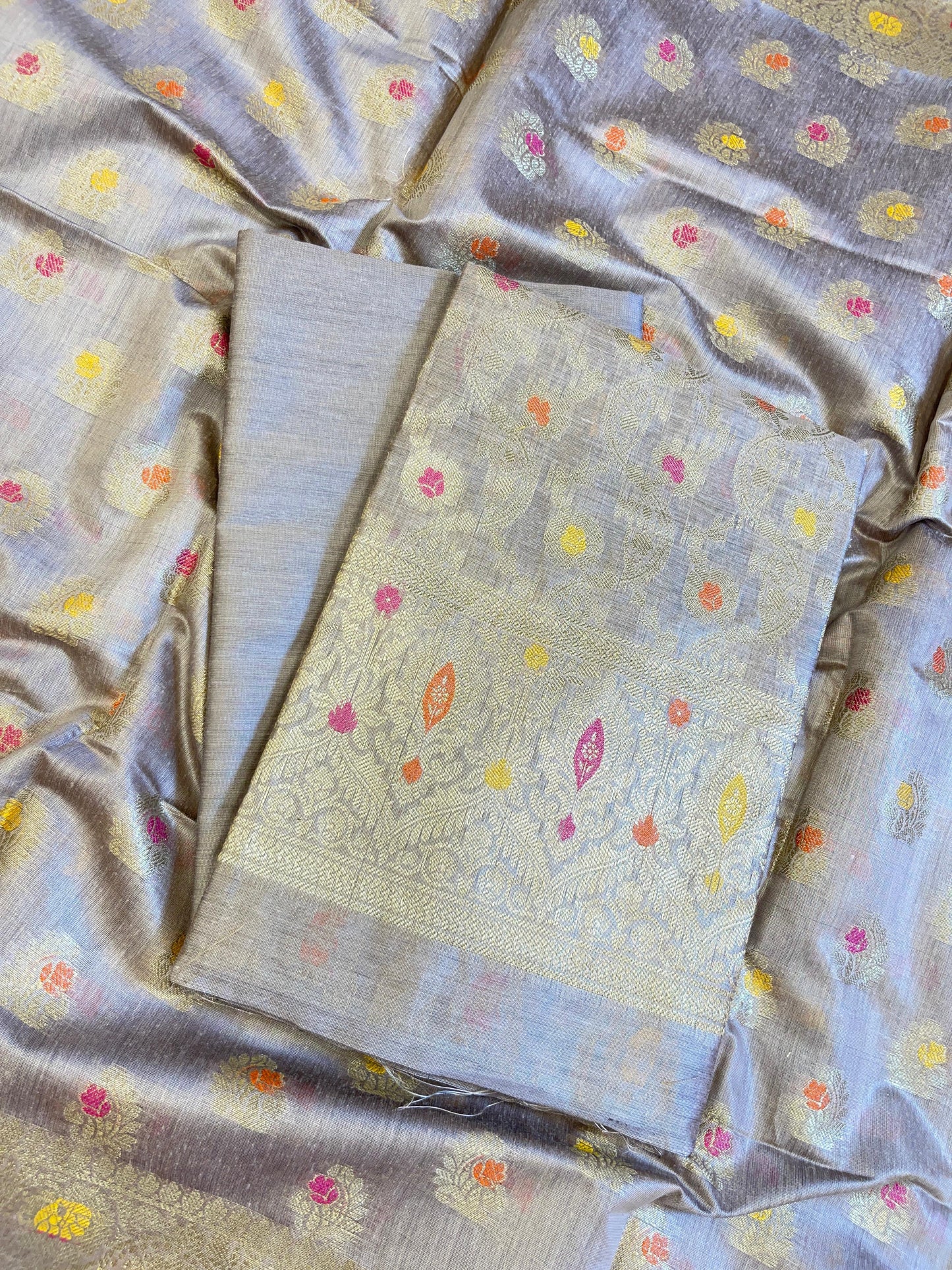 Mauve Cotton Resham Minakari Zari Jaal Banarasi Suit 625AJ_PBC17