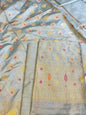 Seagreen Cotton Resham Minakari Zari Jaal Banarasi Suit 625AJ_PBC18