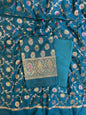 Seagreen Tapeta Silk Floral Mina Zari Booti Banarasi Suit 625AJ_TPT67