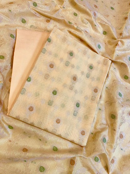 Gold Cotton Alfi Zari Resham Mina Booti Banarasi Suit 900SHL_AL4