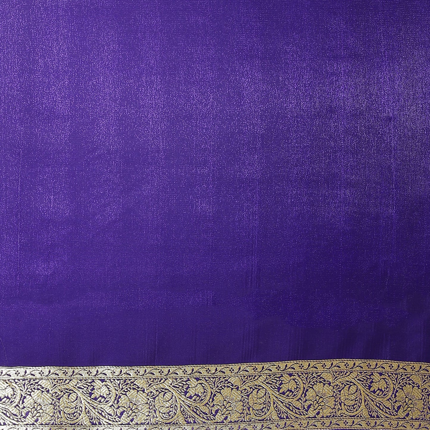 Faishana Presents Red Booti Mughal Motif Satin Silk Banarasi Saree Kadiyal Blue Borde