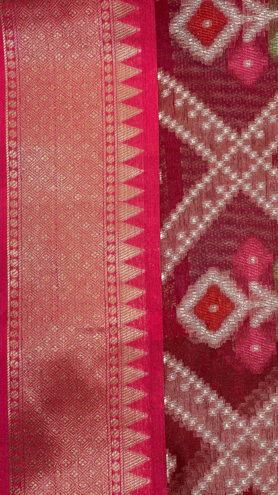 Maroon Art Silk Banarasi Sarees For Women GEASF_23