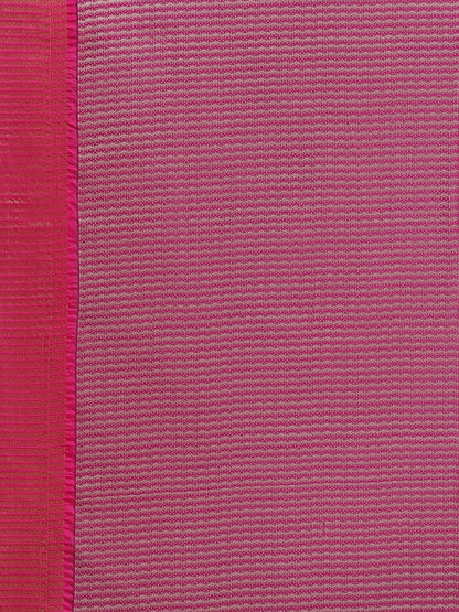 Faishana Presents Green & Pink Ikkat Patola Art Silk Skirt Ikkat Pattu Border With Pink Blouse Saree