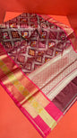 Magenta Art Silk Banarasi Sarees For Women GEASF_26