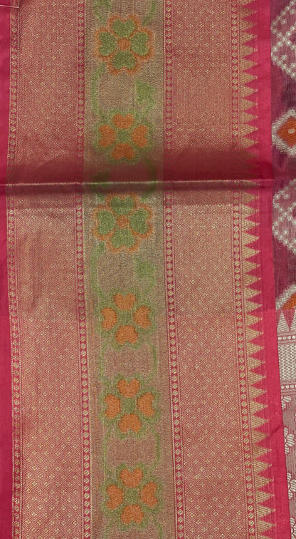 Magenta Art Silk Banarasi Sarees For Women GEASF_26