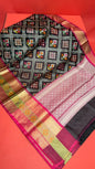 Black Art Silk Banarasi Sarees For Women GEASF_27