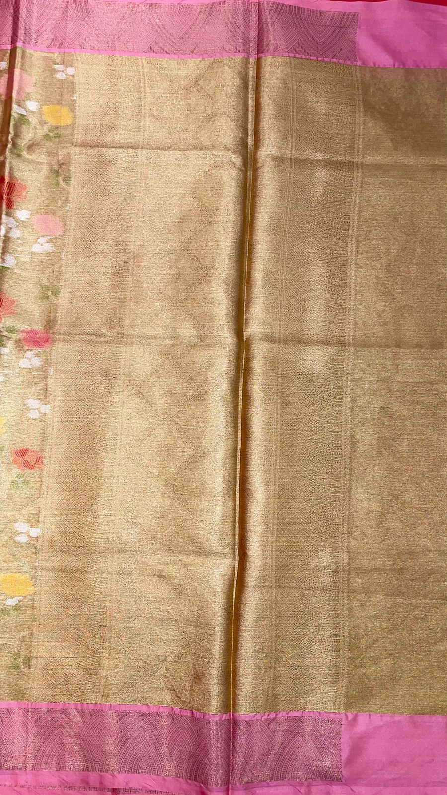 Gold Tissue Banarasi Sarees For Women GEASF_56