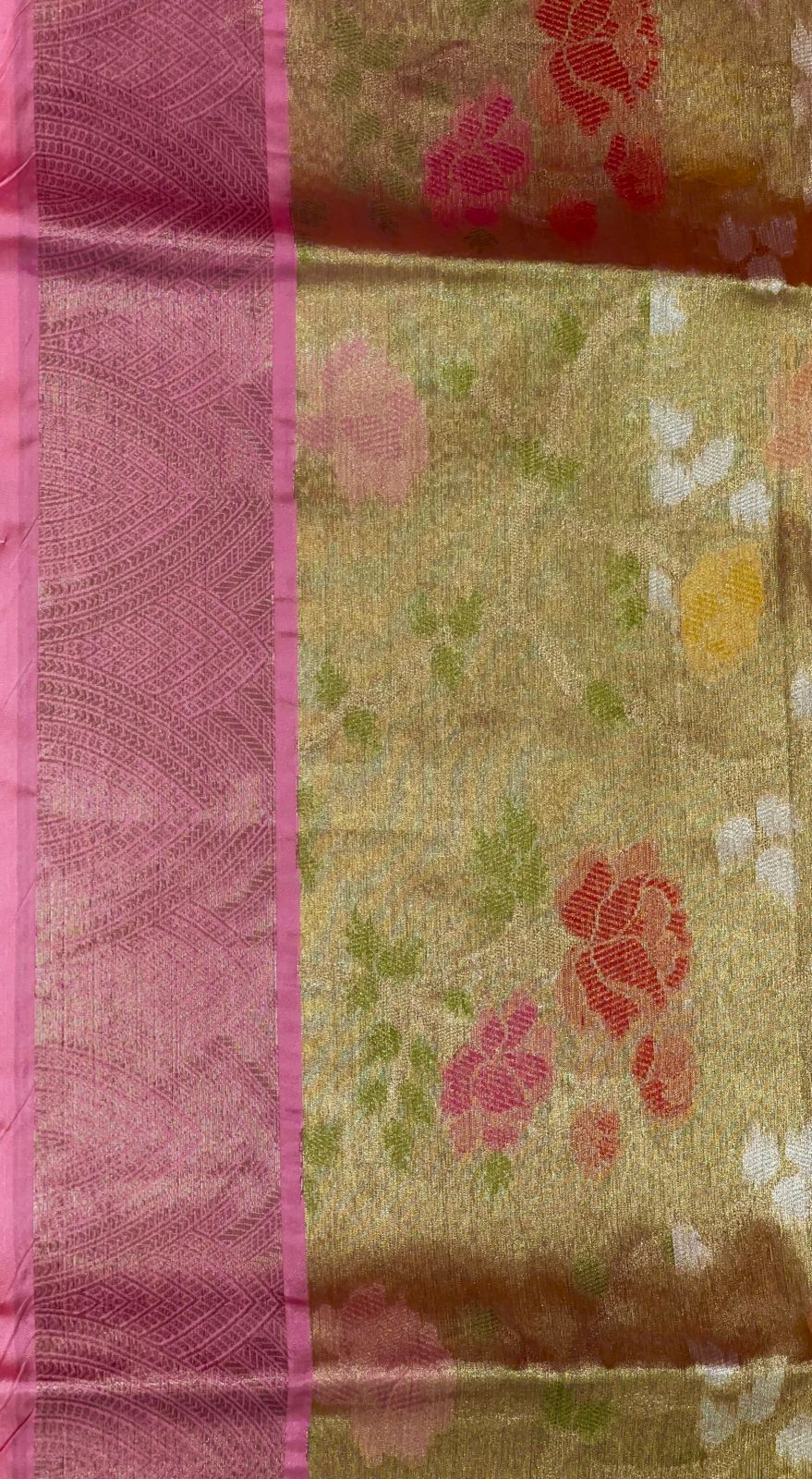 Gold Tissue Banarasi Sarees For Women GEASF_56