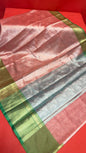 Pink Kanchi Silk Banarasi Sarees For Women GEBE20
