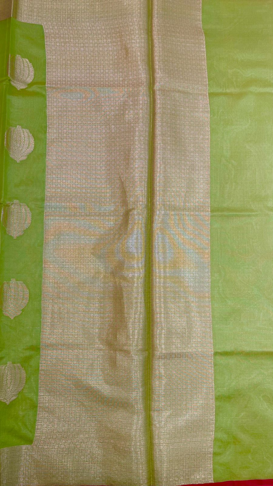 Green Bright Silk Banarasi Sarees For Women GEBRTSLK_10