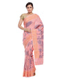Faishana Presents Women's Pink Art Silk Saree With Blouse Piece