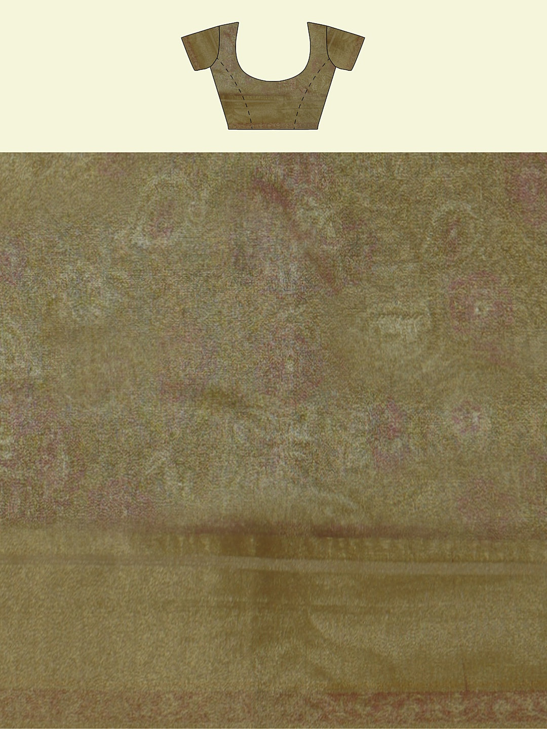 Faishana Presents Presents Beige Cotton Paithani Meena Jaal With Beige Border Banarasi Saree