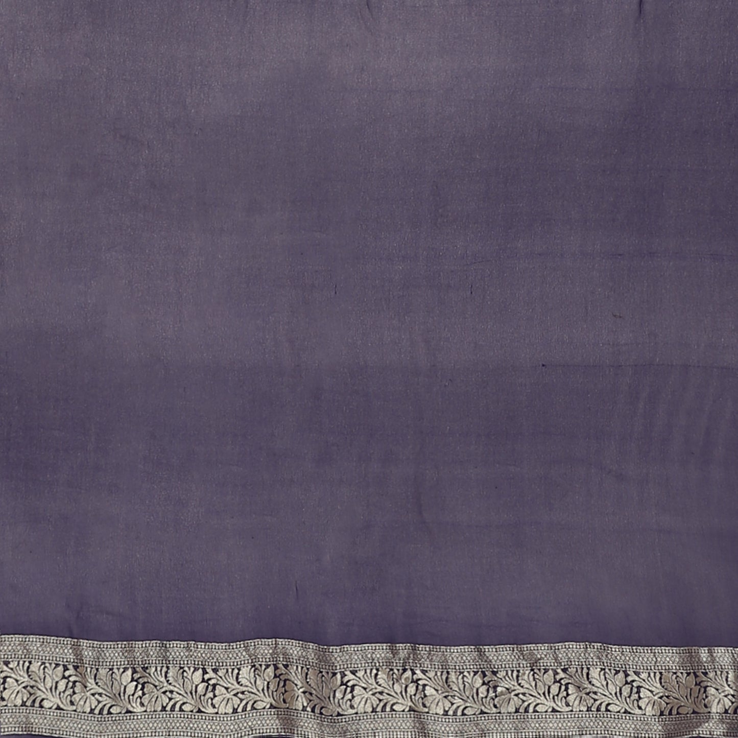 Faishana Presents Pink Pure Banarasi Khaddi Chiffon Georgette Zari Jaal Weaving Kadiyal Blue Border.