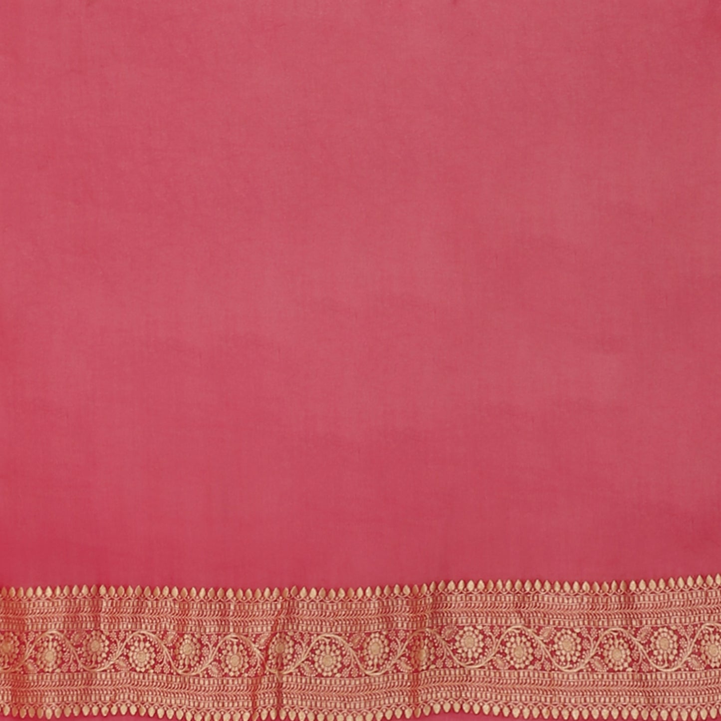 Faishana Presents Green Pure Banarasi Khaddi Chiffon Georgette Zari Boota Weaving Kadiyal 3D Border.