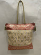 Cream Banarasi Hand Bag HBG_7