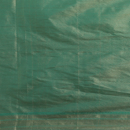 Faishana Presents Black Katan Zari Brocade Saree With Kadiyal Green Contrast Border Banarasi Saree