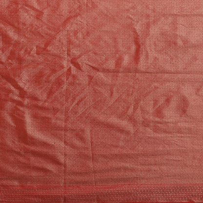 Faishana Presents Black Katan Zari Brocade Saree With Kadiyal Contrast Red Border Banarasi Saree