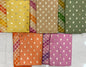 Pure Cotton Hand Brush Patti 3 pcs Banarasi Suit IM_PCHBP 1-IM_PCHBP 5 SET