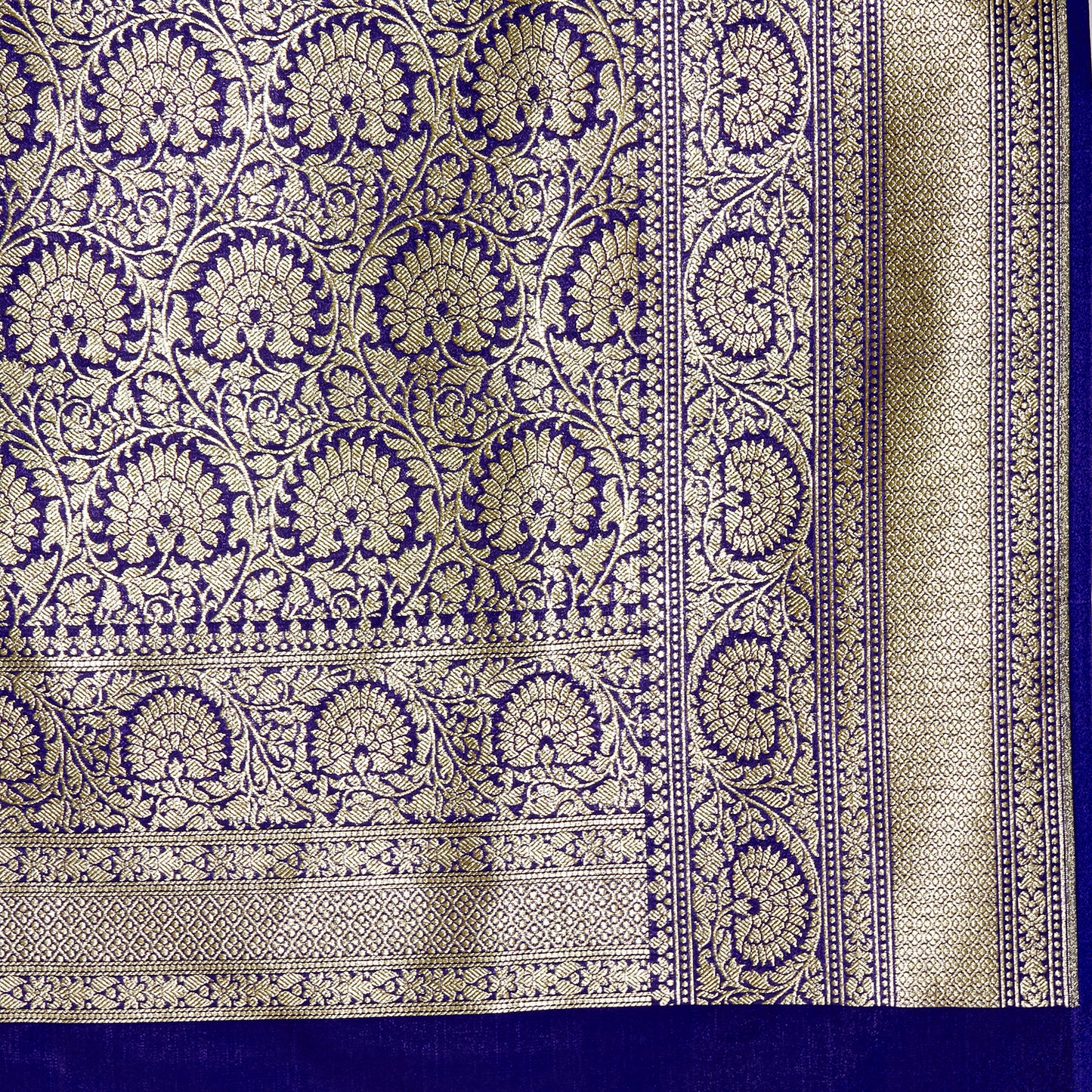 Faishana Presents Turqouise Blue Satin Silk Saree With Blouse Piece(JA37 BLUE Free Size)