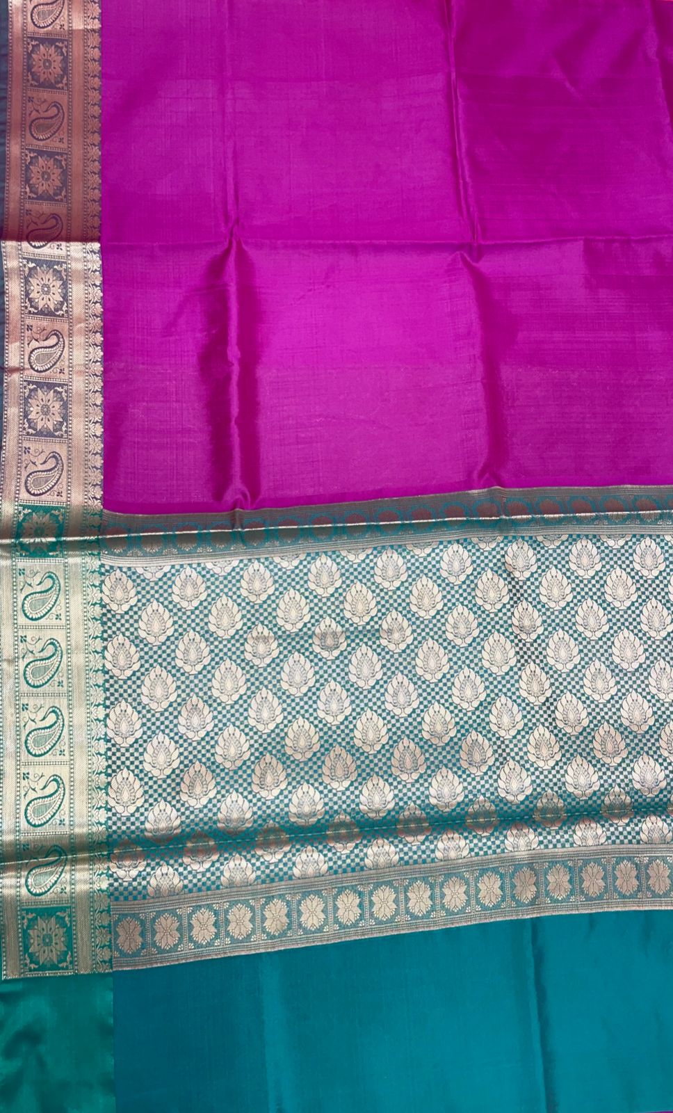 Pink Valkalam Katan Silk Banarasi Sarees For Women GEKH22
