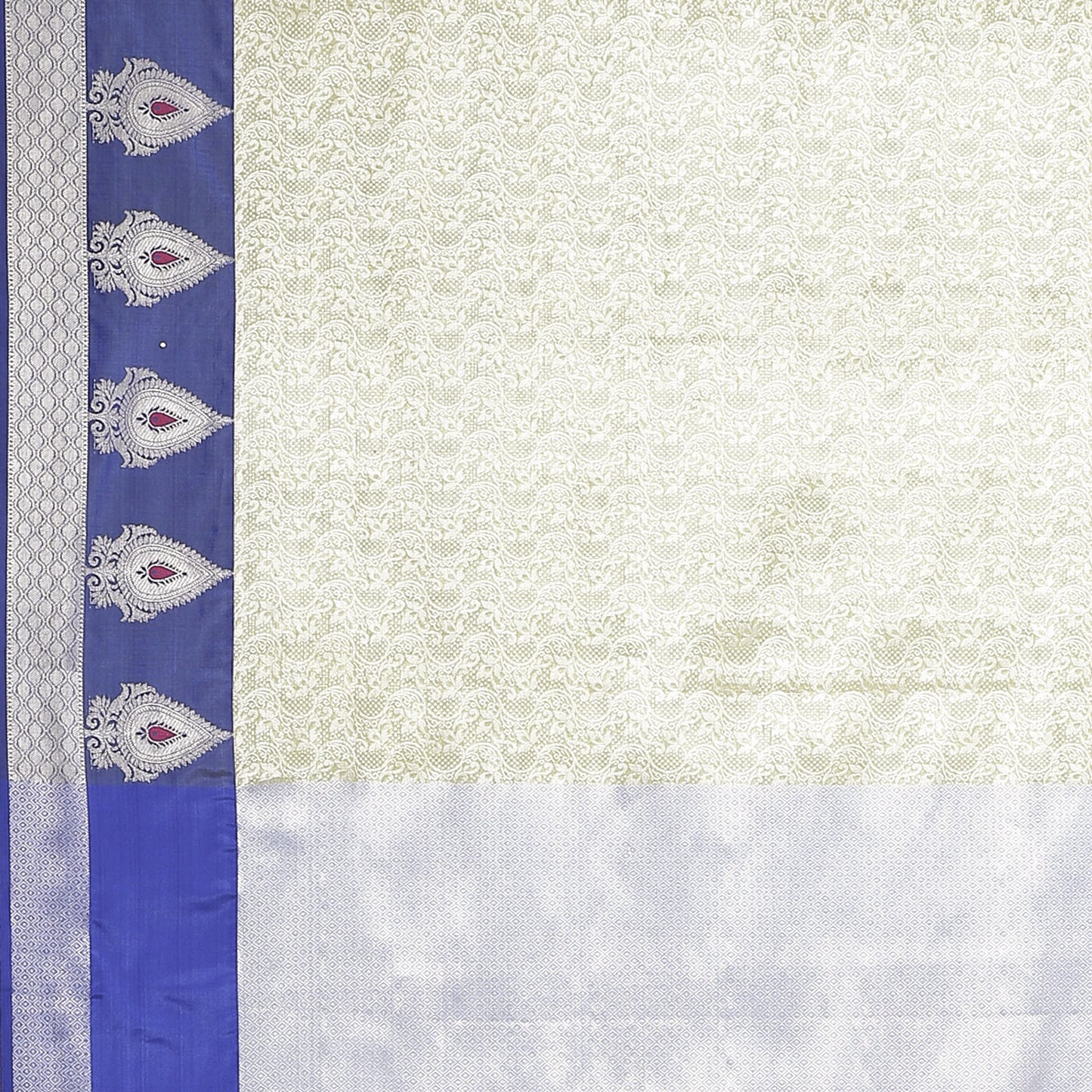 Green Kanjeevaram Banarasi Sarees For Women GEMA19