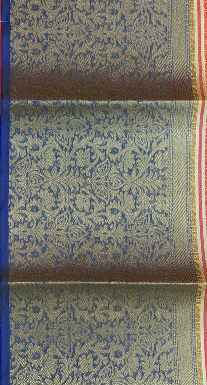 Beige Kanjeevaram Banarasi Sarees For Women GEMA1