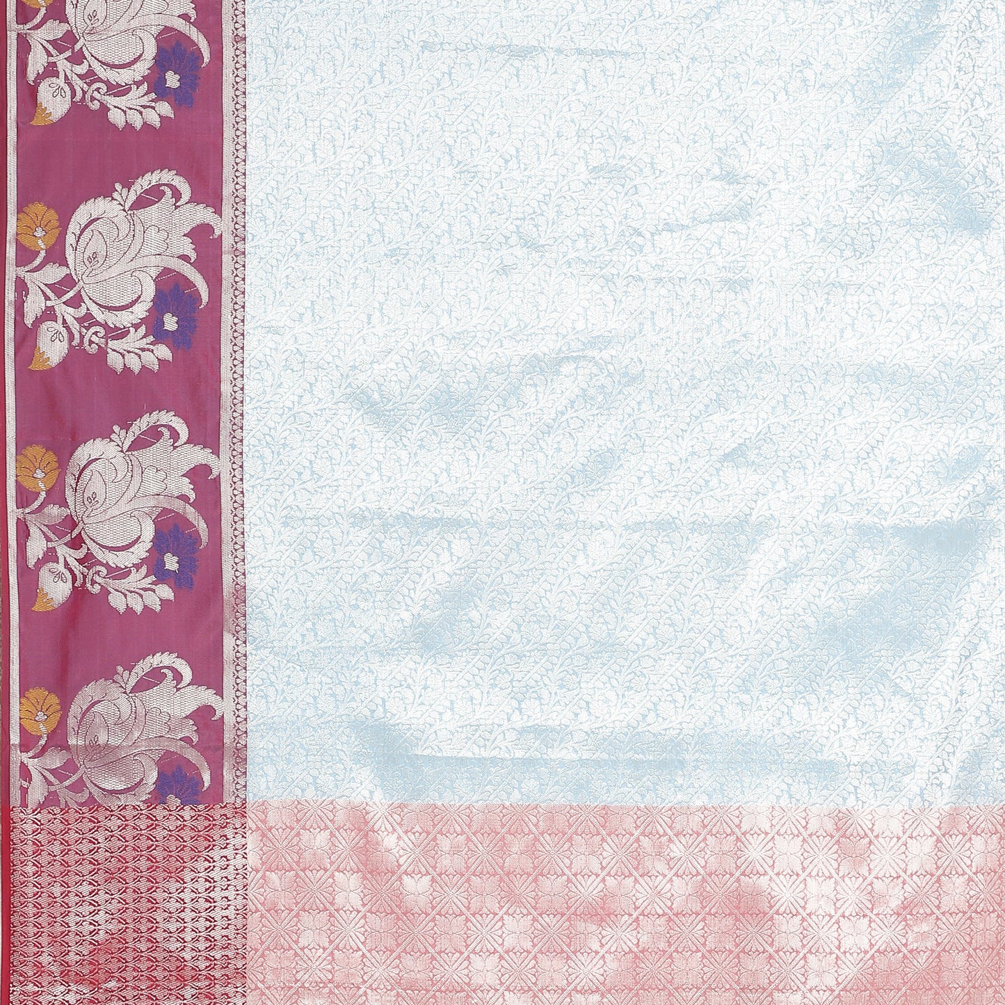 Blue Kanjeevaram Banarasi Sarees For Women GEMA22