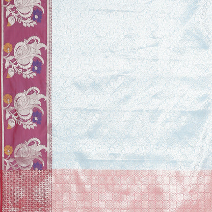 Blue Kanjeevaram Banarasi Sarees For Women GEMA22