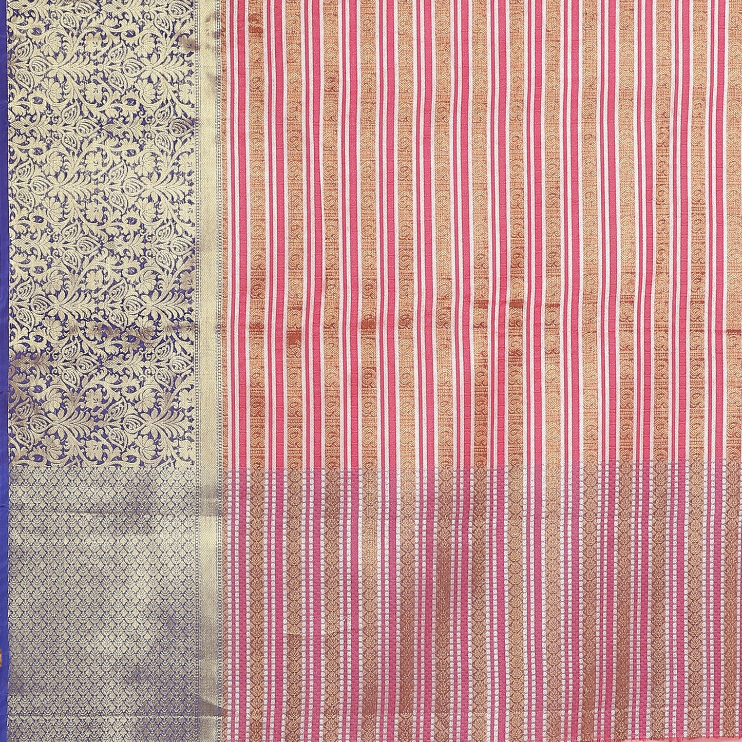 Light Red Kanjeevaram Banarasi Sarees For Women GEMA2