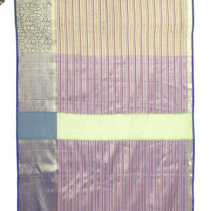 Green Kanjeevaram Banarasi Sarees For Women GEMA3