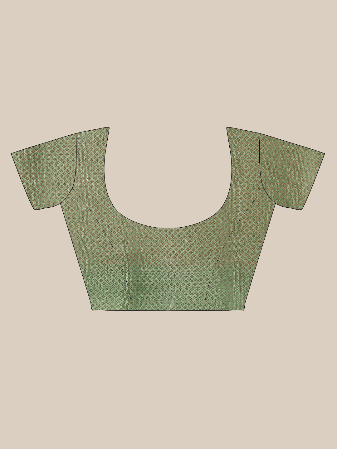 Green Matka Silk Banarasi Sarees For Women GEMTKSLK_204