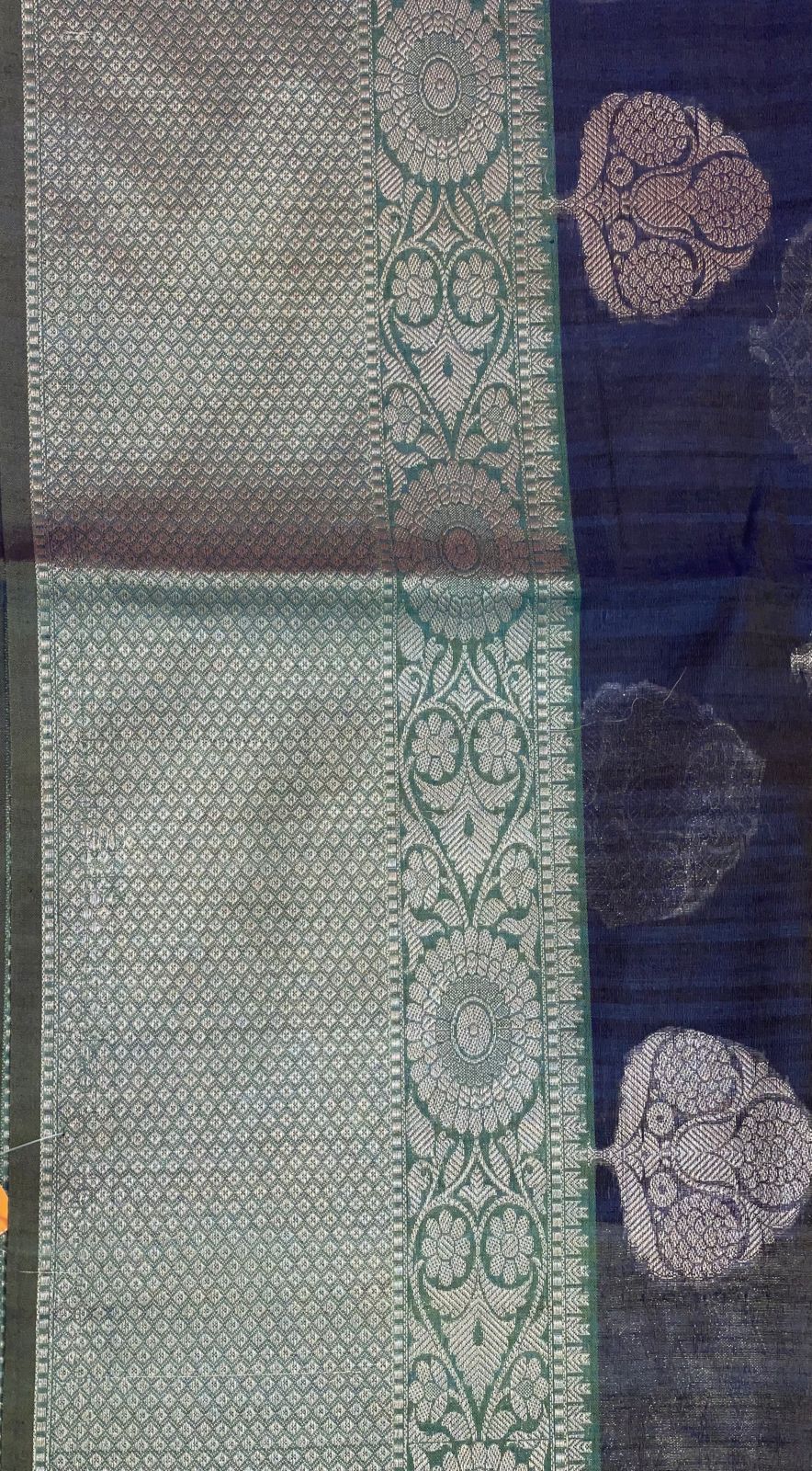 Grey Matka Silk Banarasi Sarees For Women GEMTKSLK_80