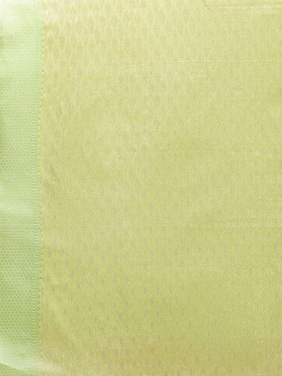 Faishana Presents Handwoven Orange Matka Silk Boota Zari Border With Parrot Green Blouse Banarasi Saree