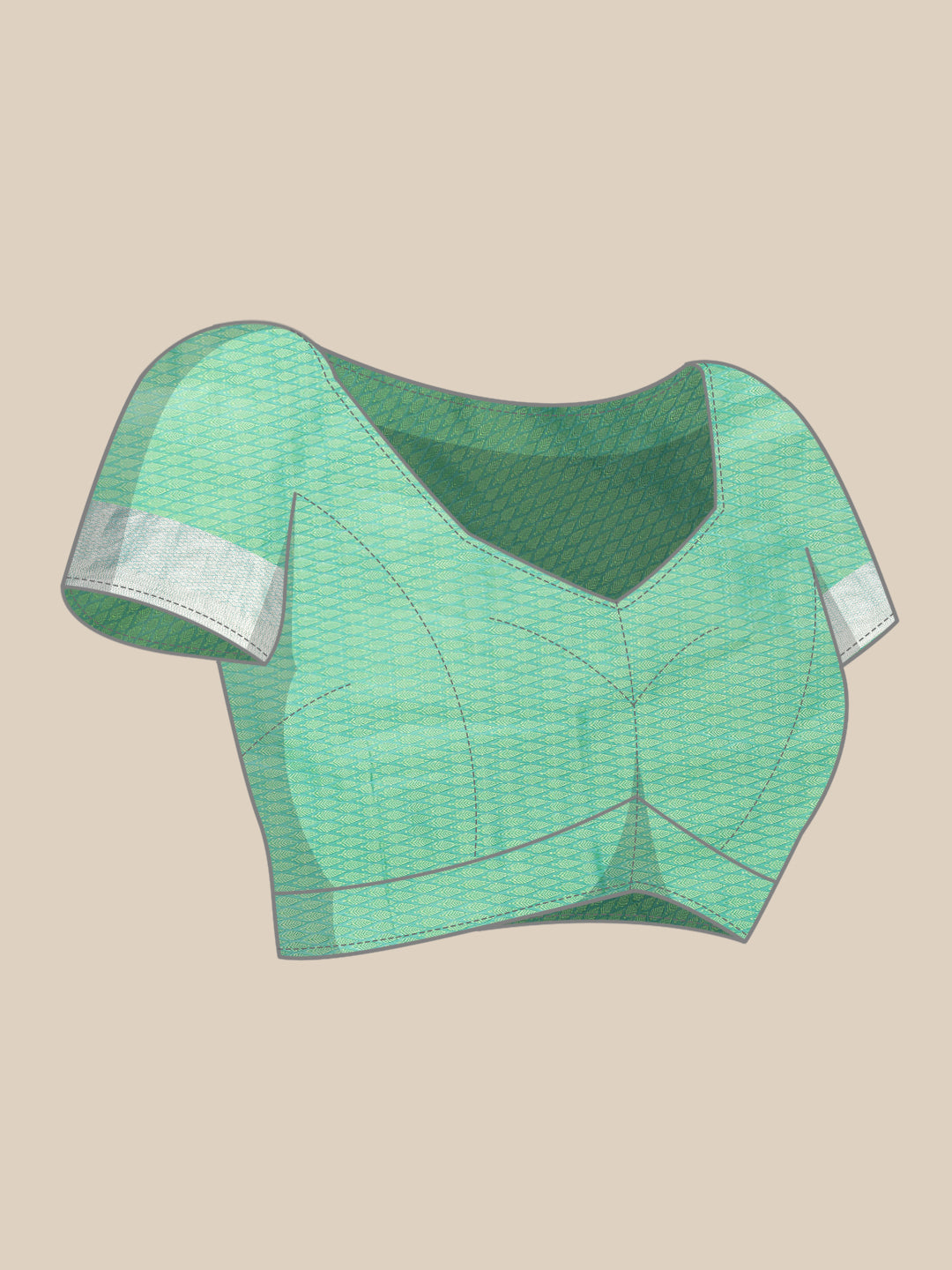 Green Tanchoi Banarasi Sarees For Women GEBC14