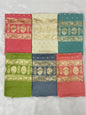 Puresilk Handloom  Cotton Banarasi 3 pcs Suit 1800RHN_CTN7-RHN_CTN12 SET