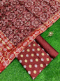 Maroon Katan Silk Silver Gold Zari With Patola Weave Dupatta 700SKL_KS21