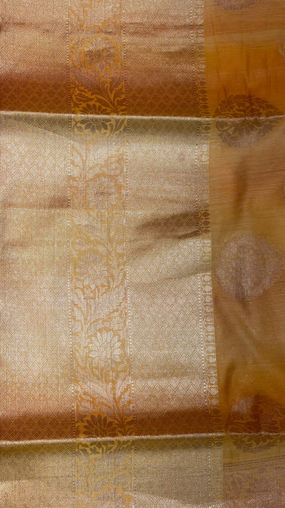 Gold Matka Silk Banarasi Sarees For Women GEMTKSLK_208