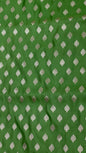 Faishana Presents Pista Green Satin Silk Floral Zari Booti with Contrast Magenta 2D Silver Zari Border with Magenta Blouse